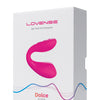 Lovense Dolce (previously Quake) Adjustable Dual Stimulator - Pink