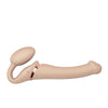 Strap On Me Vibrating Bendable Strapless Strap On Medium - Vanilla