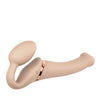 Strap On Me Vibrating Bendable Strapless Strap On Medium - Vanilla
