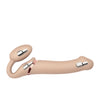 Strap On Me Vibrating Bendable Strapless Strap On Medium - Vanilla