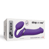 Strap On Me Vibrating Bendable Strapless Strap On - Large - Assorted Colors