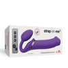 Strap On Me Vibrating Bendable Strapless Strap On Xlarge - Purple
