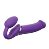 Strap On Me Vibrating Bendable Strapless Strap On Xlarge - Purple