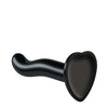 Strap On Me Silicone P&G Spot Dildo - Small Black