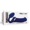Strap On Me Multi Orgasm Bendable Strapless Strap On Extra Large - Night Blue