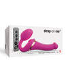 Strap On Me Multi Orgasm Bendable Strapless Strap On Small - Fuchsia