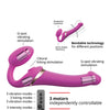 Strap On Me Multi Orgasm Bendable Strapless Strap On Small - Fuchsia