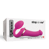 Strap On Me Multi Orgasm Bendable Strapless Strap On Medium - Fuchsia