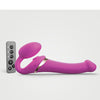 Strap On Me Multi Orgasm Bendable Strapless Strap On Medium - Fuchsia