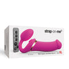 Strap On Me Multi Orgasm Bendable Strapless Strap On Extra Large - Fuchsia