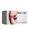 Strap On Me Leatherette Curious Harness - Fuchsia