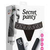 Love to Love Secret Vibrating Panty - Black