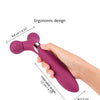 Love to Love Fireball Forked Vibrator - Plum Star
