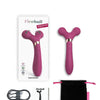 Love to Love Fireball Forked Vibrator - Plum Star
