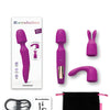 Love to Love R-Evolution Rotating Wand w/Two Attachments - Sweet Orchid