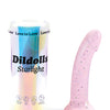 Love to Love Curved Suction Cup Dildolls Starlight - Pink