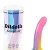 Love to Love Silicone Dildolls Stargazer - Gradient Rainbow w/Glitter