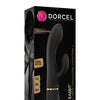Dorcel Glam Rabbit Vibrator - Black/Gold