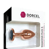 Dorcel Aluminium Bejeweled Diamond Plug Rose Gold - Assorted Sizes