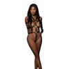 Lust PU Leather Ellona Body Harness Black O/S