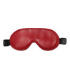 =Sultra Leather Blindfold - Red