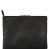 Sultra Leather Toy Bag w/lockable Pullers & Inside Pockets - Black