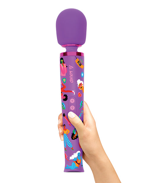 Le Wand Feel My Power 2021 Jade Purple Brown Special Edition Wand Massager