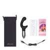 Le Wand XO Double Motor Wave Rechargeable Vibrator - Black