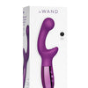 Le Wand XO Double Motor Wave Rechargeable Vibrator - Cherry