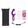 Le Wand XO Double Motor Wave Rechargeable Vibrator - Cherry