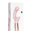 Le Wand XO Double Motor Wave Rechargeable Vibrator - Rose Gold