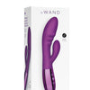 Le Wand BLEND Double Motor Rabbit Rechargeable Vibrator - Cherry