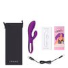 Le Wand BLEND Double Motor Rabbit Rechargeable Vibrator - Cherry