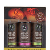 Earthly Body Massage Oil Gift Set - 2 oz Skinny Dip, Naked in the Woods & Guavalava