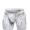 Male Basics Spider Hipster Boxer Brief White/Black MD