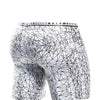Male Basics Spider Hipster Boxer Brief White/Black SM