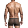 Male Basics Sinful Magic Leopard Pouch Boxer Black S/M