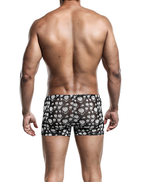 Male Basics Sinful Magic Skulls Pouch Boxer Black/White L/XL