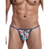 Male Basics Sinful Hipster Wow T Thong G-String Print LG