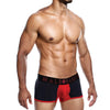 Male Basics Neon Trunk Red LG