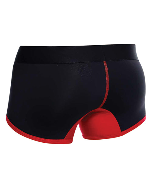 Male Basics Neon Trunk Red MD