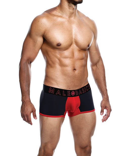 Male Basics Neon Trunk Red XL