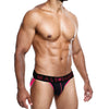 Male Basics Neon Jockstrap Coral MD