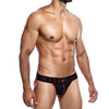 Male Basics Neon Jockstrap Red MD