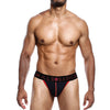 Male Basics Neon Thong Red LG