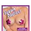 =Minor Creations Sequin Star Pasties - Fuchsia