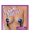 =Minor Creations Sequin Pasties w/Tassel - Royal