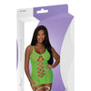 Seamless Front Whole Dress Lime O/S