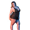Sexy Time Zoey Babydoll w/Flyaway Back Black QN
