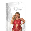 Sugar & Spice Teddy w/Snap Crotch Red QN